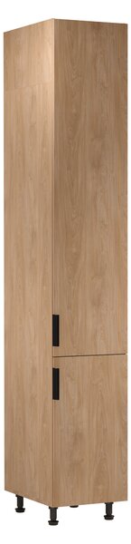 Vysoká kuchynská skriňa SALERNO - šírka 40 cm, dub