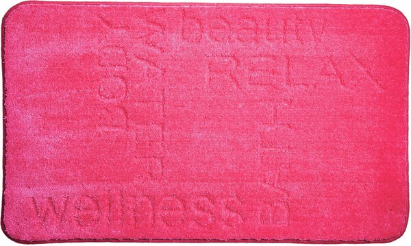 GRUND Kúpeľňová rohož FEELING pink Rozmer: 60x100 cm