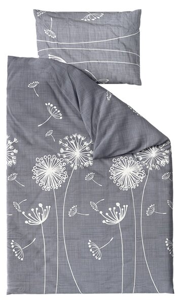 Bavlnené obliečky SOFT MEADOW sivé Rozmer obliečky: 70 x 90 cm | 140 x 200 cm