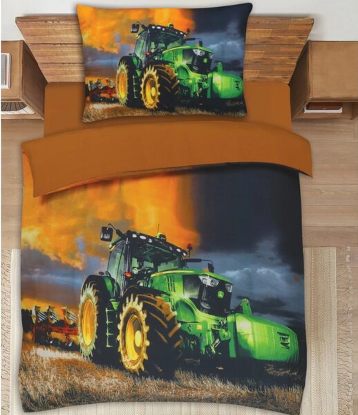 3D obliečky z mikrosaténu TRACTOR FORCE farebné Rozmer obliečky: 70 x 90 cm | 140 x 200 cm