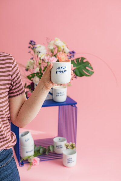 Porcelánový hrnček Hlava rodiny 270 ml