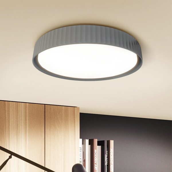Brilagi - LED stmievateľné stropné svietidlo LUCIA LED/48W/230V pr. 41 cm sivé+DO
