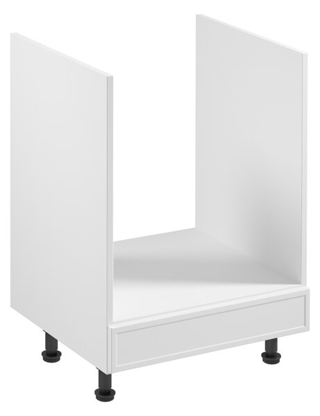 Kuchynská skrinka pre vstavanú rúru SALERNO - šírka 60 cm, biela
