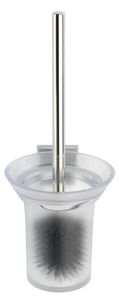 WENKO WC kefa BEZ VŔTANIA PowerLoc LACENO lesklý kov 37x14x16 cm