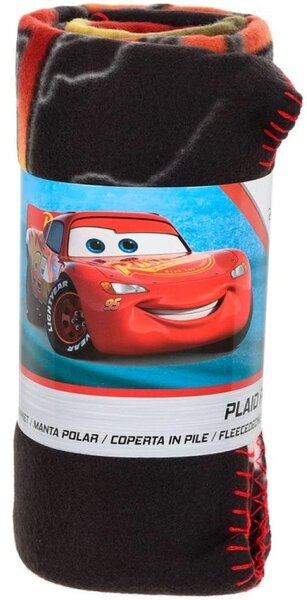 Dětská fleecová deka Auta - motiv Blesk McQueen - 100x150 cm