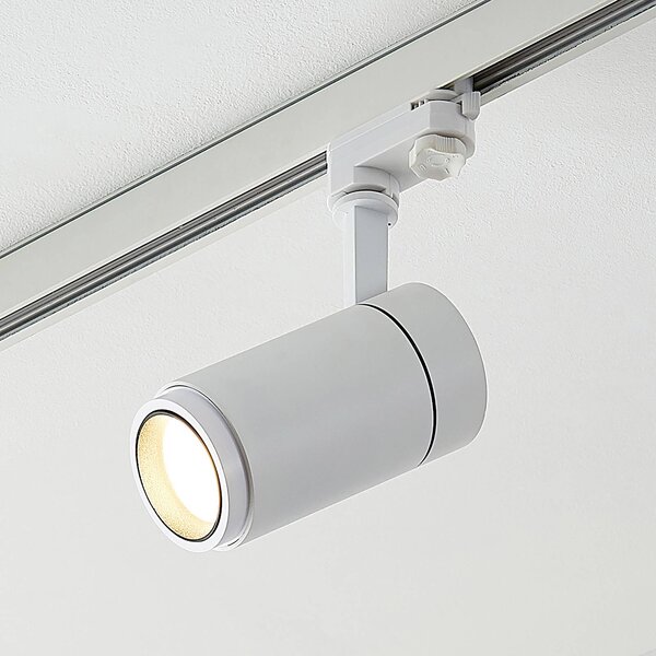 Arcchio Nanna LED lištový reflektor, biely, 3000K, 21W, Biela / opálová, Pracovňa / Kancelária, Hliník, Koľajnicový systém