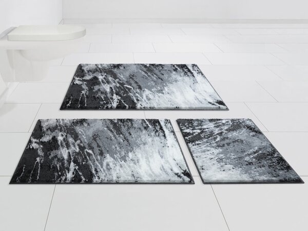 GRUND Kúpeľňový koberček MAGMA Grey Rozmer: 60x100 cm