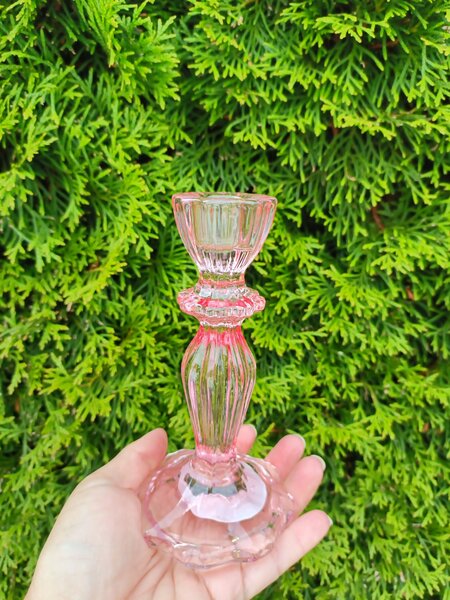 Lampy Tiffany Svietnik sklenený 2dielny - 1111