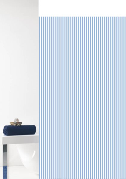 GRUND Sprchový záves VERTICAL Biela modrá 180x200 cm