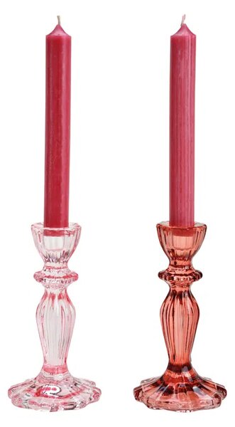 Lampy Tiffany Svietnik sklenený 2dielny - 1111