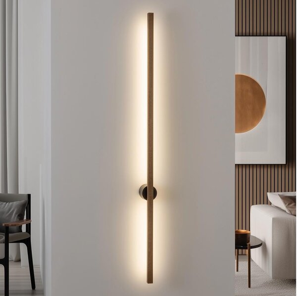 Brilagi - LED nástenné svietidlo WOODY LINE LED/12W/230V 120 cm dub orech
