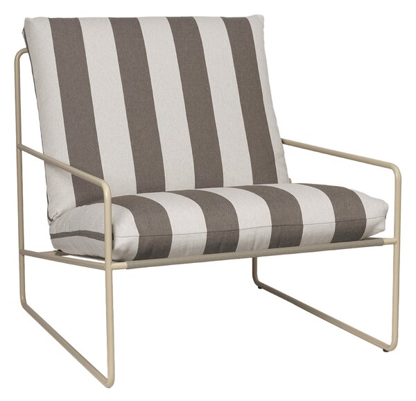 Záhradné kreslo Desert, Cashmere / Chocolate – Ferm Living