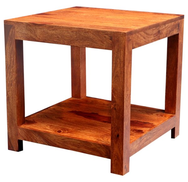 Konferenčný stolík Kali 50x50x50 indický masív palisander