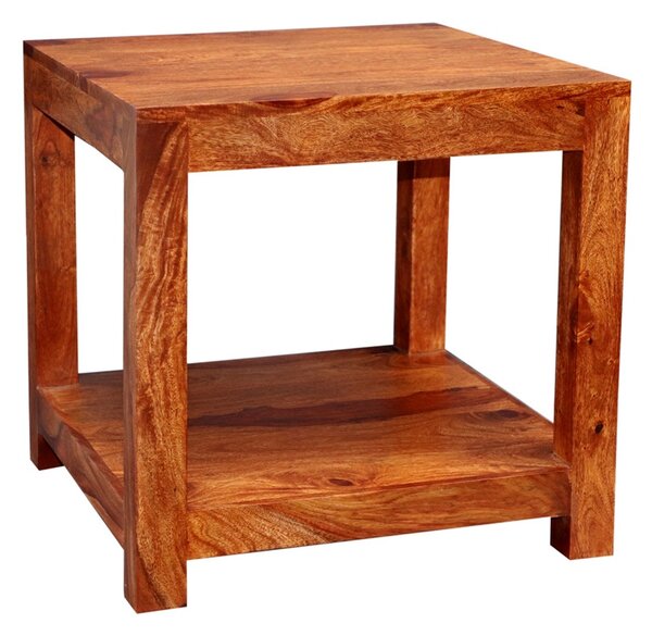 Konferenčný stolík Kali 50x50x50 indický masív palisander