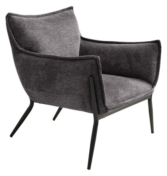 Sivé relaxačné kreslo Calgary – Unique Furniture