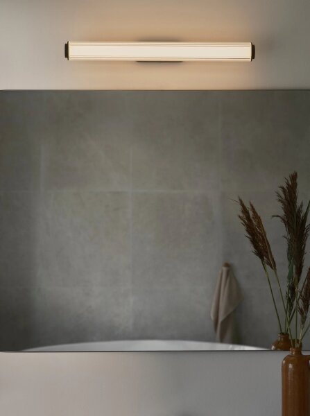 Nordlux - LED kúpeľňové nástenné svietidlo VIRELLE LED/12W/230V 3000/4000K IP44 čierna