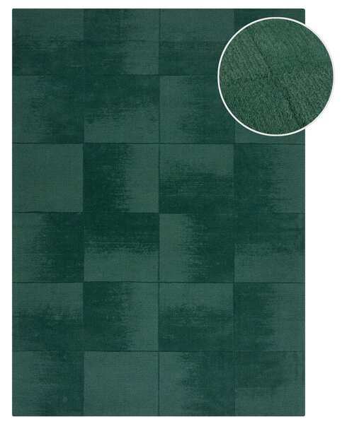 Flair Rugs , Kusový koberec Demi Check Ombre Green, 120x170, zelená, obývacia izba