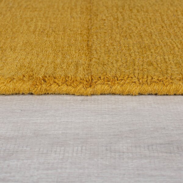 Flair Rugs , Kusový koberec Demi Check Ombre Yellow, 200x290, žltá, obývacia izba