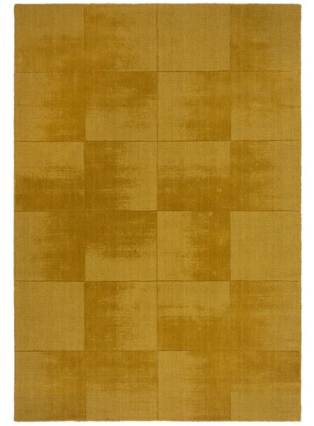 Flair Rugs , Kusový koberec Demi Check Ombre Yellow, 200x290, žltá, obývacia izba