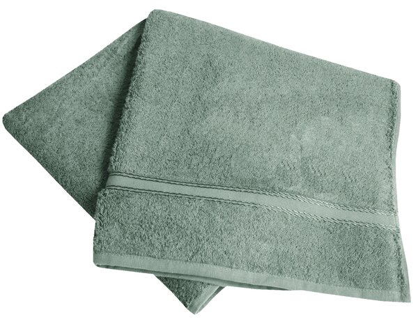 SAUNOVÁ OSUŠKA, 67/200 cm, šalviovozelená Esposa - Kúpeľňový textil