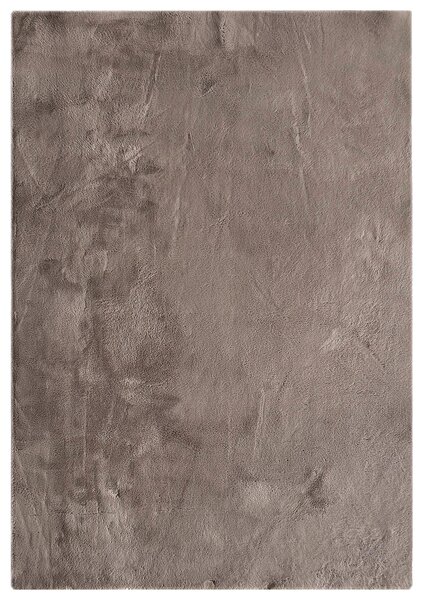 KOŽUŠINOVÝ KOBEREC, 120/160 cm, taupe Boxxx - Koberce