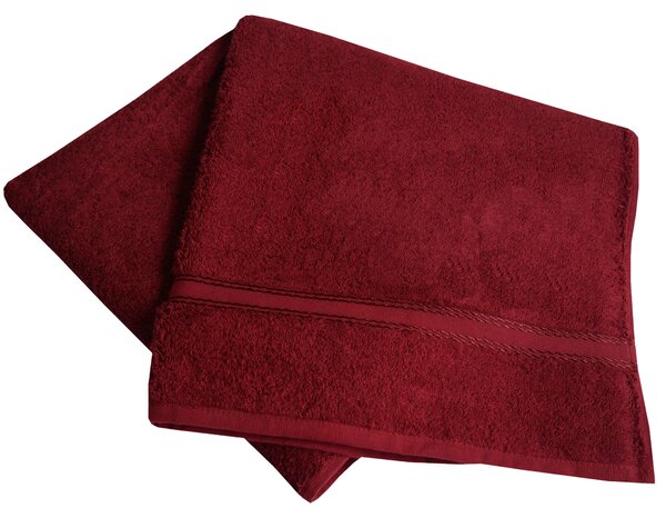 SAUNOVÁ OSUŠKA, 67/200 cm, bordová Esposa - Kúpeľňový textil