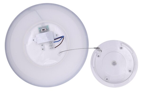 Solight WO826-LED Kúpeľňové stropné svietidlo ACATE 24W/230V 3000/4000/6000K pr.29,3cm IP54