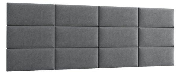 Set čalúnených panelov 240x90 VALERIO - šedý