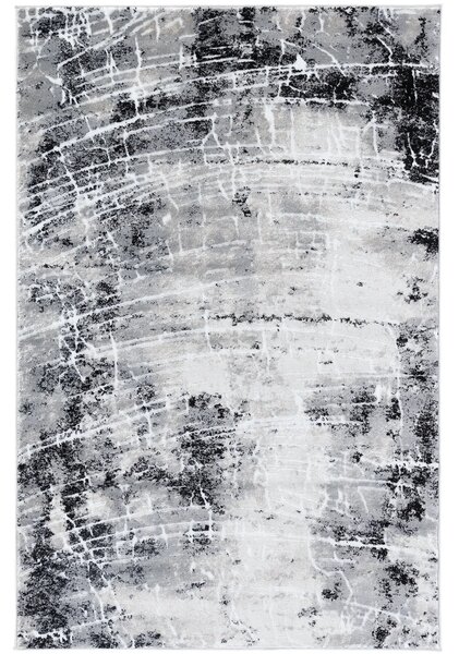 Obdĺžnikový koberec 80x150 cm LEONTIUS - šedý