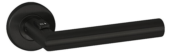 Dverové kovanie TWIN VISION H 1802 FAST LOCK (CM), KL kľučka smeruje vľavo, Twin CM (čierny mat)