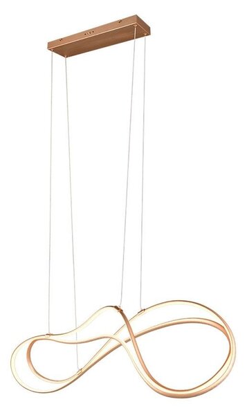 Trio SELECT T344310179 LED závesné stropné svietidlo NALA | 57W integrovaný LED zdroj | 6800lm | 2300+3000+4000K