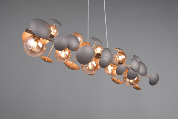 Trio SELECT T317401042 závesné stropné svietidlo BUBBLE G9