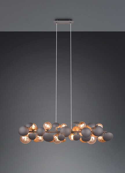 Trio SELECT T317401042 závesné stropné svietidlo BUBBLE G9