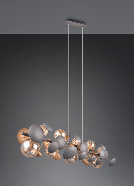 Trio SELECT T317401042 závesné stropné svietidlo BUBBLE G9