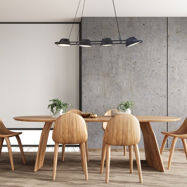 Rabalux 98072218 LED závesné stropné svietidlo Odiss | 36W integrovaný LED zdroj | 1850lm | 3000K
