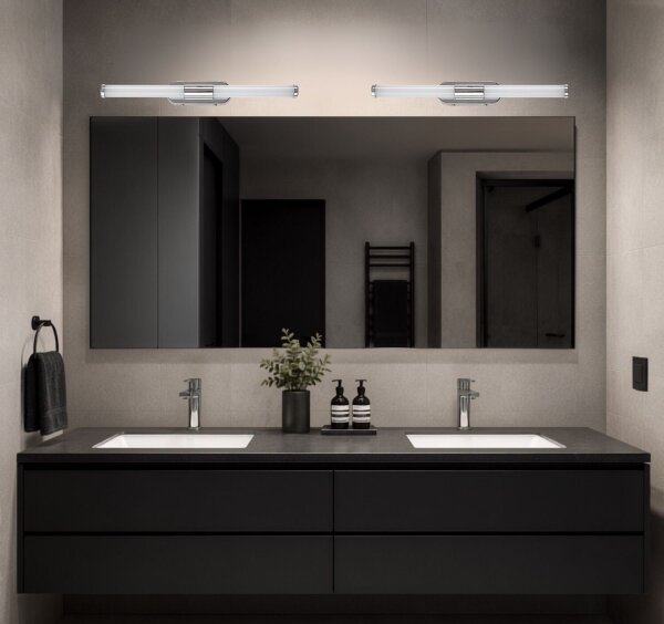 Rabalux 75094-LED Kúpeľňové osvetlenie zrkadla TENEBRA 6W/230V IP44 40 cm lesklý chróm
