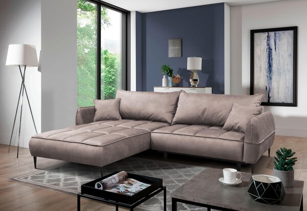 ROHOVÁ SEDAČKA, textil, béžová MID.YOU - Sedačky, Online Only