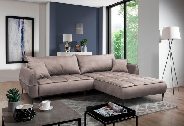 ROHOVÁ SEDAČKA, textil, béžová MID.YOU - Sedačky, Online Only