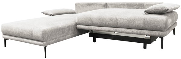 ROHOVÁ SEDAČKA, textil, biela MID.YOU - Sedačky, Online Only