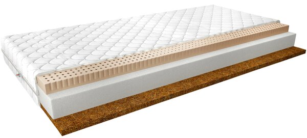 Latexový matrac s kokosovou rohožou 80x200 ONDINE 3