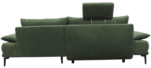 ROHOVÁ SEDAČKA, textil, zelená MID.YOU - Sedačky, Online Only