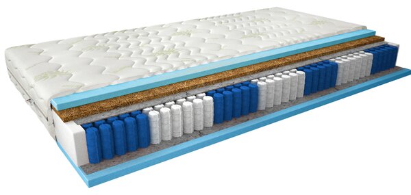 Vysoký taštičkový matrac s kokosovou rohožou 80x200 XANTHE 2