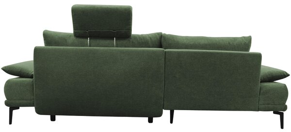 ROHOVÁ SEDAČKA, textil, zelená MID.YOU - Sedačky, Online Only