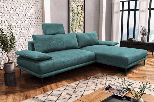 ROHOVÁ SEDAČKA, textil, mätovozelená MID.YOU - Sedačky, Online Only
