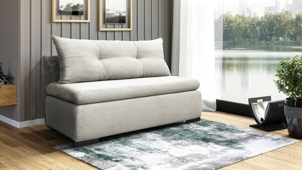 ROZKLADACIA POHOVKA, textil, biela MID.YOU - Sedačky, Online Only
