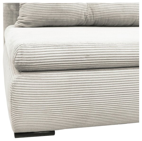 ROZKLADACIA POHOVKA, textil, biela MID.YOU - Sedačky, Online Only