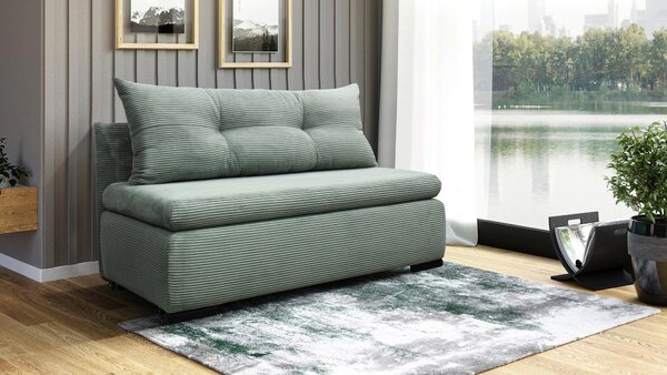 ROZKLADACIA POHOVKA, textil, zelená MID.YOU - Sedačky, Online Only