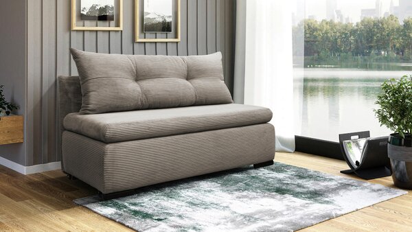 ROZKLADACIA POHOVKA, textil, taupe MID.YOU - Sedačky, Online Only