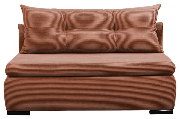 ROZKLADACIA POHOVKA, textil, koralová MID.YOU - Sedačky, Online Only