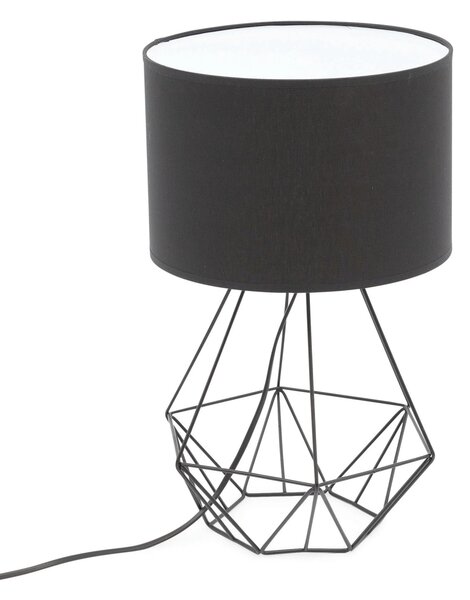 Stolová lampa na nočný stolík BENIGNE - čierna
